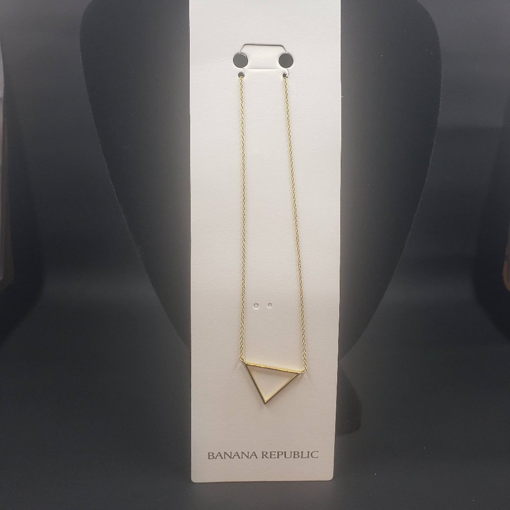 Banana Republic Necklace Triangle